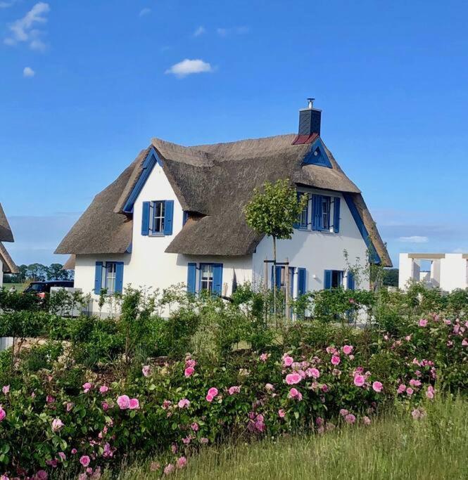 Reetdachhaus Seasons Mit Kamin & Sauna Groß Schwansee Esterno foto
